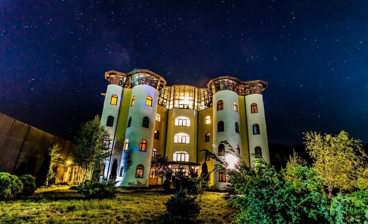 ホテル Castelul De Vis Petroşani エクステリア 写真